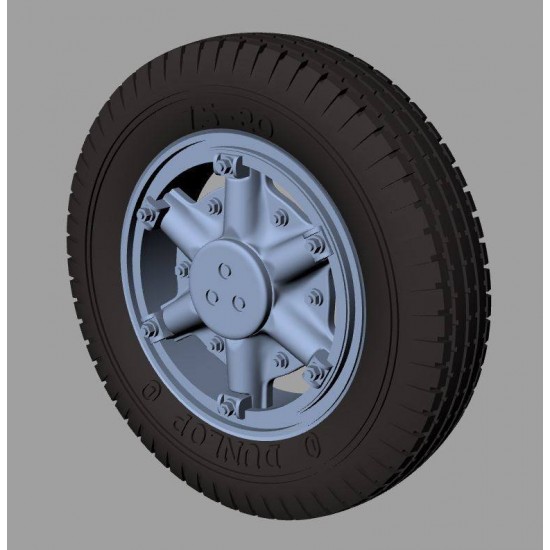 1/35 German Fulda Renault AHN Road Wheels