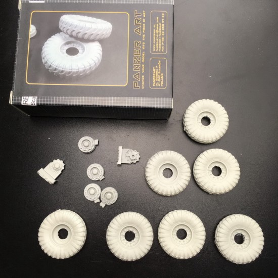1/35 Scammell Pioneer Road Wheels (Dunlop)
