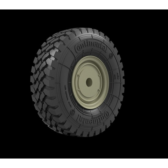 1/35 MAN LKW 5T Mil Road Wheels (Continental HCS)