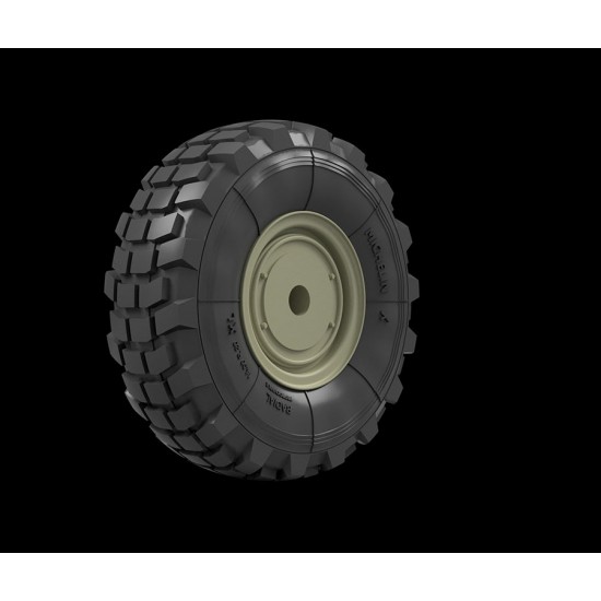 1/35 MAN LKW 7T 6x6 Mil Road Wheels (Michelin X)