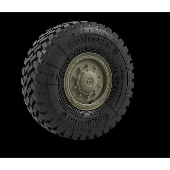 1/35 M1014 and M1010 Road Wheels ( Continental HCS)