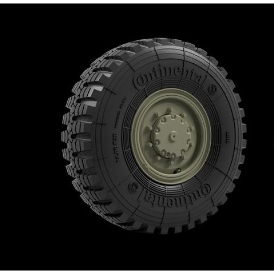 1/35 Patriot Abschussrampe Auf 15T Mil Gl Br A1 Road Wheels (Continental MIL)
