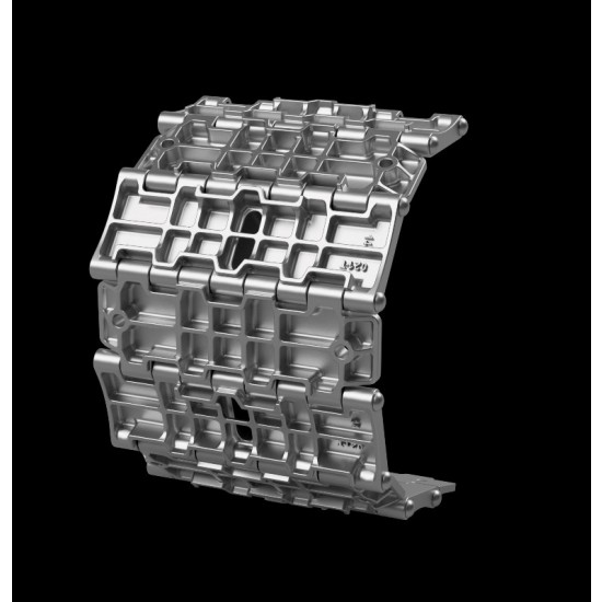 1/35 T-34 500mm Waffle Pattern Tracks Zavod 112