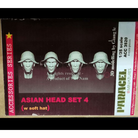 1/35 Asian Head Set 4