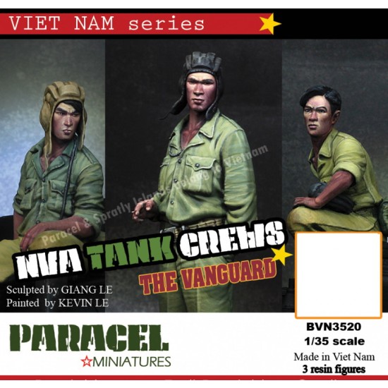 1/35 Vietnam War NVA Tank Vanguard (3 figures)