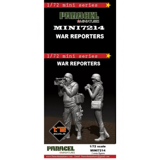 1/72 War Reporters (2 figures)