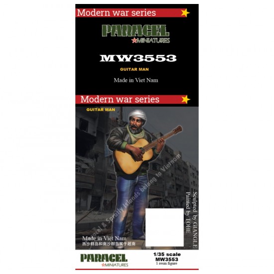 1/35 Modern War the Middle East Civilian Guitar Man
