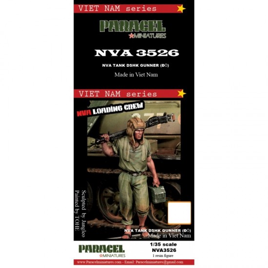 1/35 Vietnam War NVA Loading Dshk Gunner