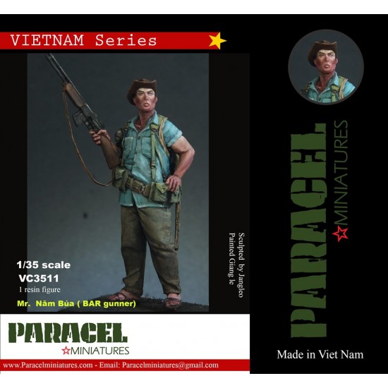 1/35 Vietnam Series - Viet Cong Mr. Nam Bua BAR Gunner