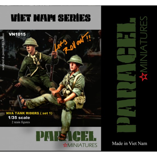 1/35 North Vietnam Army (NVA) Tank Rider Set Vol.1 (2 figures)