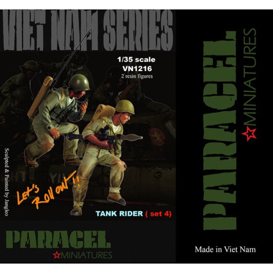 1/35 North Vietnam Army (NVA) Tank Rider Set Vol.4 (2 figures)