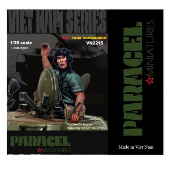 1/35 North Vietnam Army (NVA) Tank Commander Vol.1 for T54/55, PT-76 and more