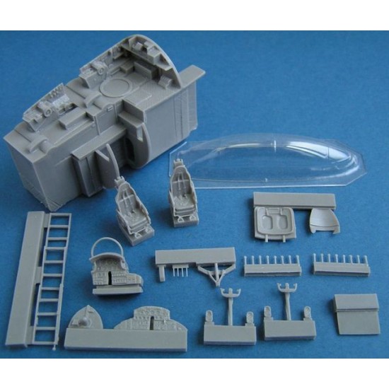 1/72 Boeing B-47E Cockpit set (w/Vacu Canopy) for Hasegawa kit