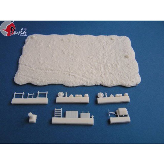 1/144 WWII RAF Ground Equipment set - Part I. (Resin)