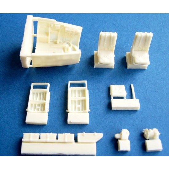 1/48 North-American B-25B Mitchell Nose Interior Set for Accurate Miniatures/Italeri