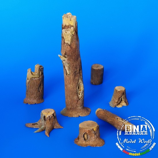 1/35 Stumps (Tree Trunk)