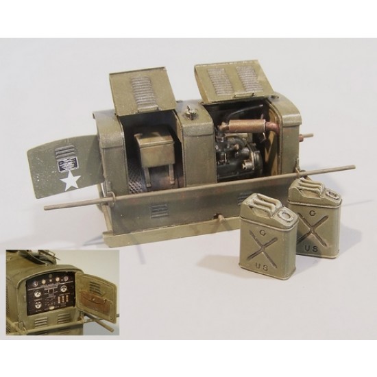 1/35 US Power Unit M5 (Full Resin kit w/Photoetch & Decals)
