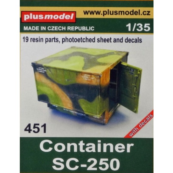 1/35 US Container SC-250 (Resin+PE+Decals)