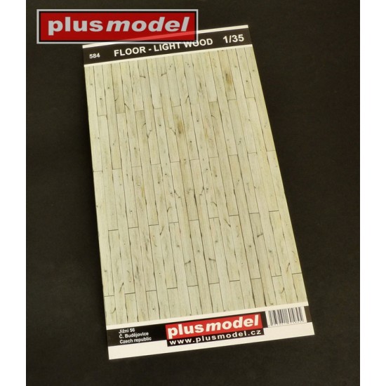 1/35 Floor - Light Wood (hard paper)
