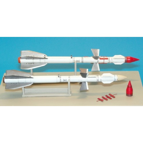 1/48 Russian Missile R-27ER AA-10 Alamo-C set (Resin parts + PE + Decals)