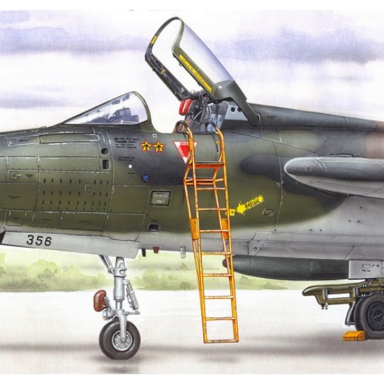 1/48 Ladder for Republic F-105B/F-105C (Plastic Injected kit)