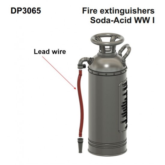 1/35 WWI Fire Extinguishers Soda-Acid type (5pcs)