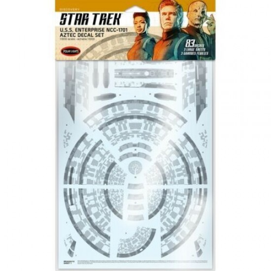 1/1000 Star Trek Discovery U.S.S. Enterprise Decal Set