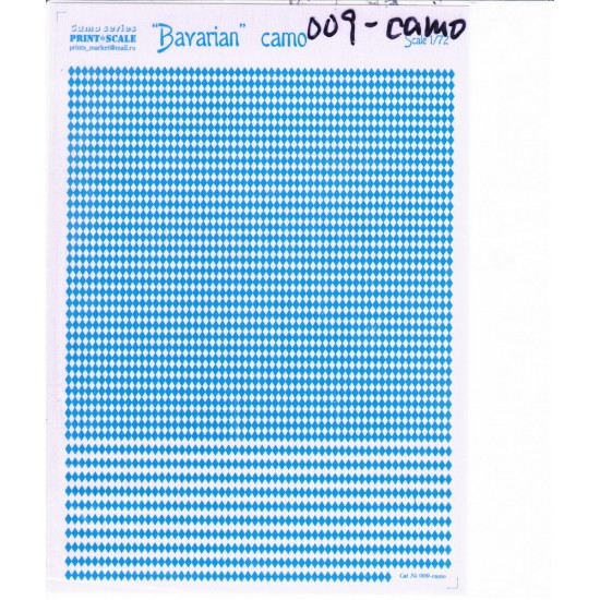 1/72 Bavarian Camouflage Decals 