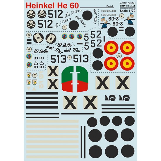 1/72 Heinkel He 60 Part.2 Decals