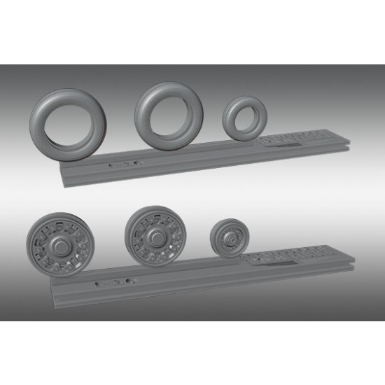 1/72 General Dinamics F-16 Fightin Falcon Wheels