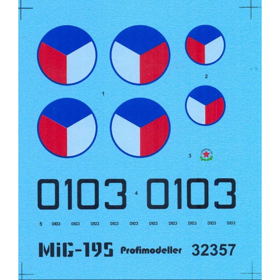 Decal for 1/32 CSAF Mikoyan-Gurevich MiG-19S Vol.I