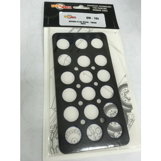 1/35 Gepard A1/A2 SPAAG Wheel Mask for Takom kits