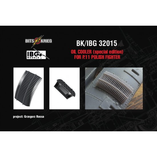1/32 PZL P.11 Polish Fighter Oil Cooler (Special Edition) for IBG Kits