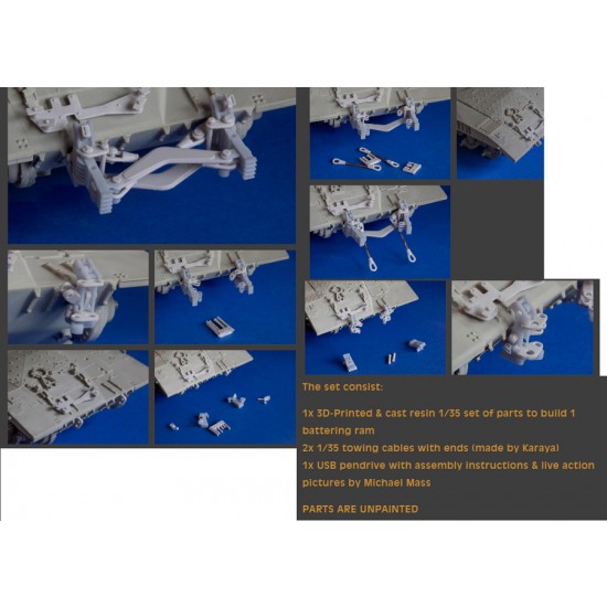 1/35 IDF Merkava 2/2D and Merkava 3/3D Battering Ram