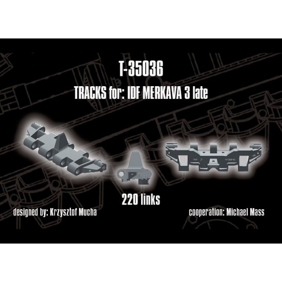 1/35 Tracks for IDF Merkava Mk 3 late
