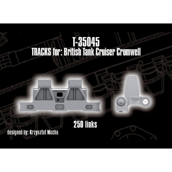 1/35 Tracks for British Tank Cruiser Cromwell
