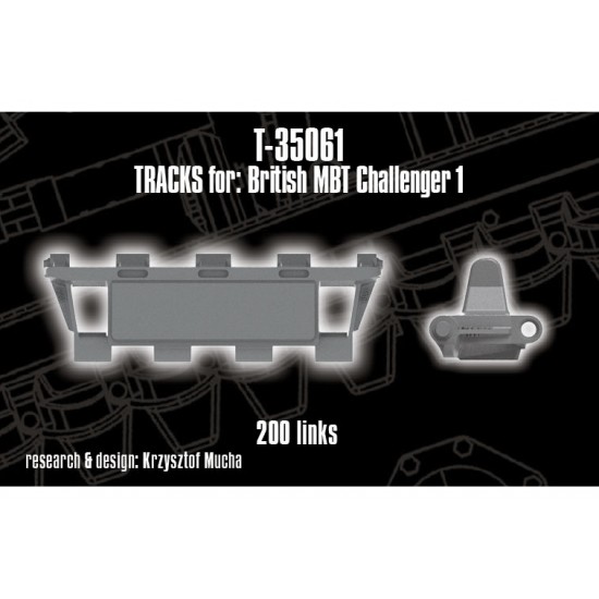 1/35 Tracks for British MBT Challenger 1