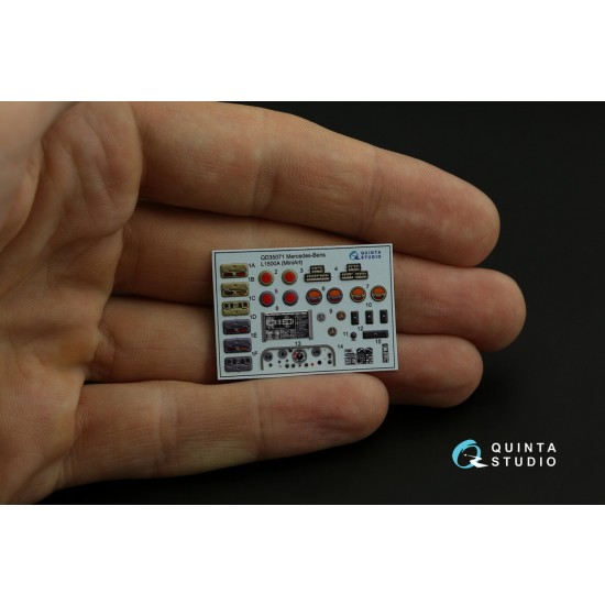 1/35 Mercedes-Benz L1500A Interior Detail Parts for MiniArt kits