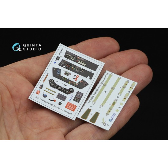 1/35 FW 190A-8 Interior 3D Decal for Border Model kits
