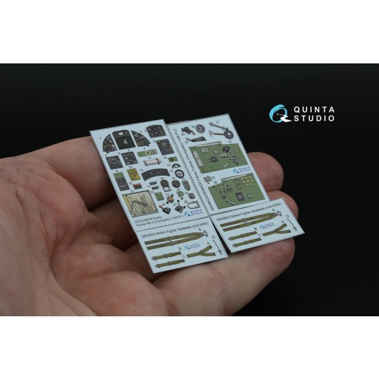 1/48 Fairey Fulmar Mk.II Interior 3D Decal for Trumpeter kits