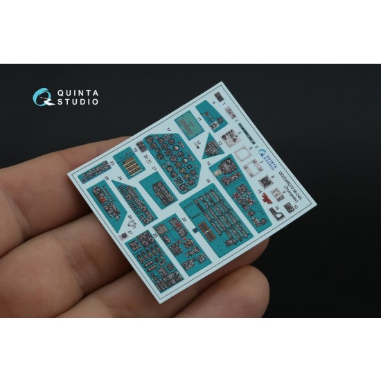 1/48 Mi-24A Interior 3D Decal for Trumpeter kits (small version)