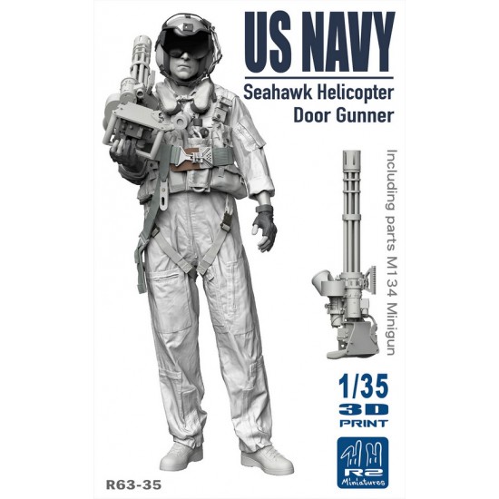1/35 USN Sea Hawk Helicopter Door Gunner