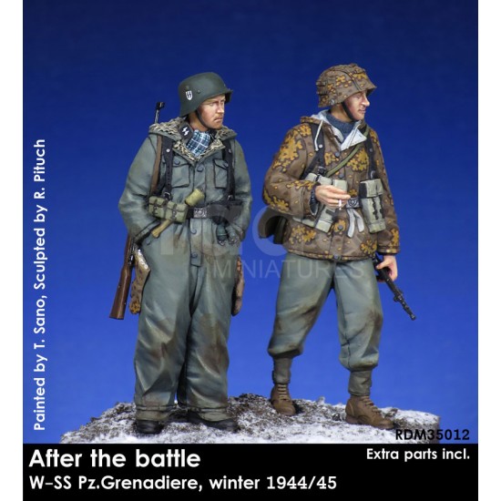 1/35 After the Battle W-SS Panzergrenadiere Winter 1944/45 (2 figures)