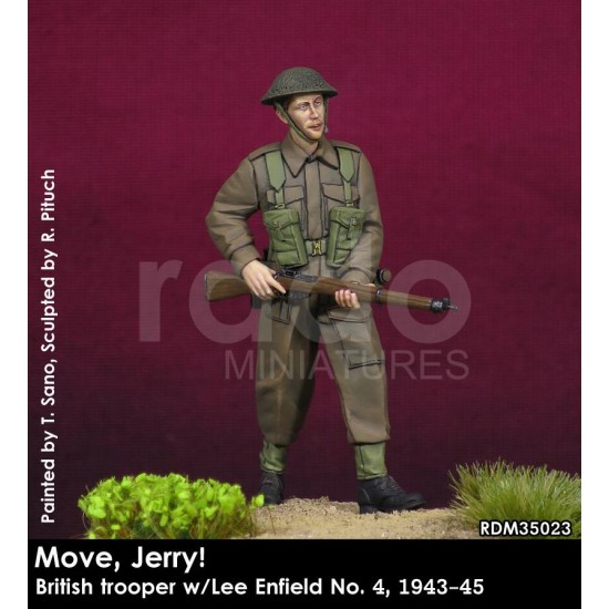 1/35 "Move, Jerry!" - British Trooper w/Lee Enfield No.4 1943-45