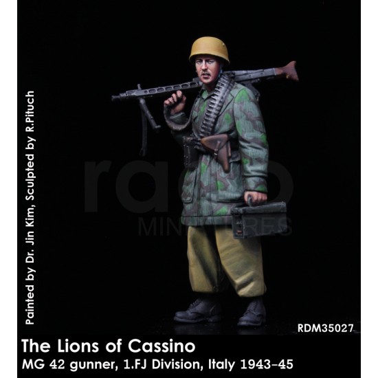 1/35 The Lions of Cassino - MG 42 Gunner, 1.FJ Division, Italy 1943-45