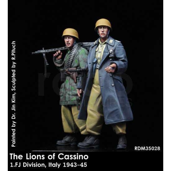 1/35 The Lions of Cassino - 1.FJ Division, Italy 1943-45 (2 figures)