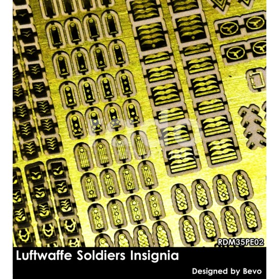 1/35 Luftwaffe Soldiers Insignia PE Parts