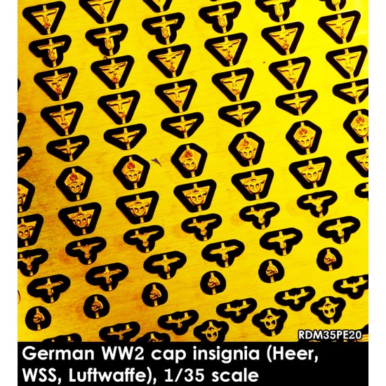 1/35 WWII German Cap Insignia