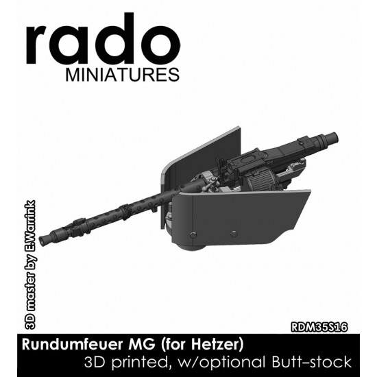 1/35 Rundumfeuer Maschinengewehr for Hetzer (1x Full Mount w/MG)