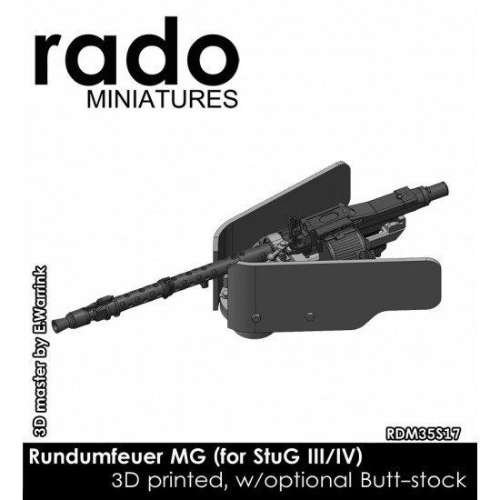 1/35 Rundumfeuer Maschinengewehr for StuG III/IV (1x Full Mount w/MG)